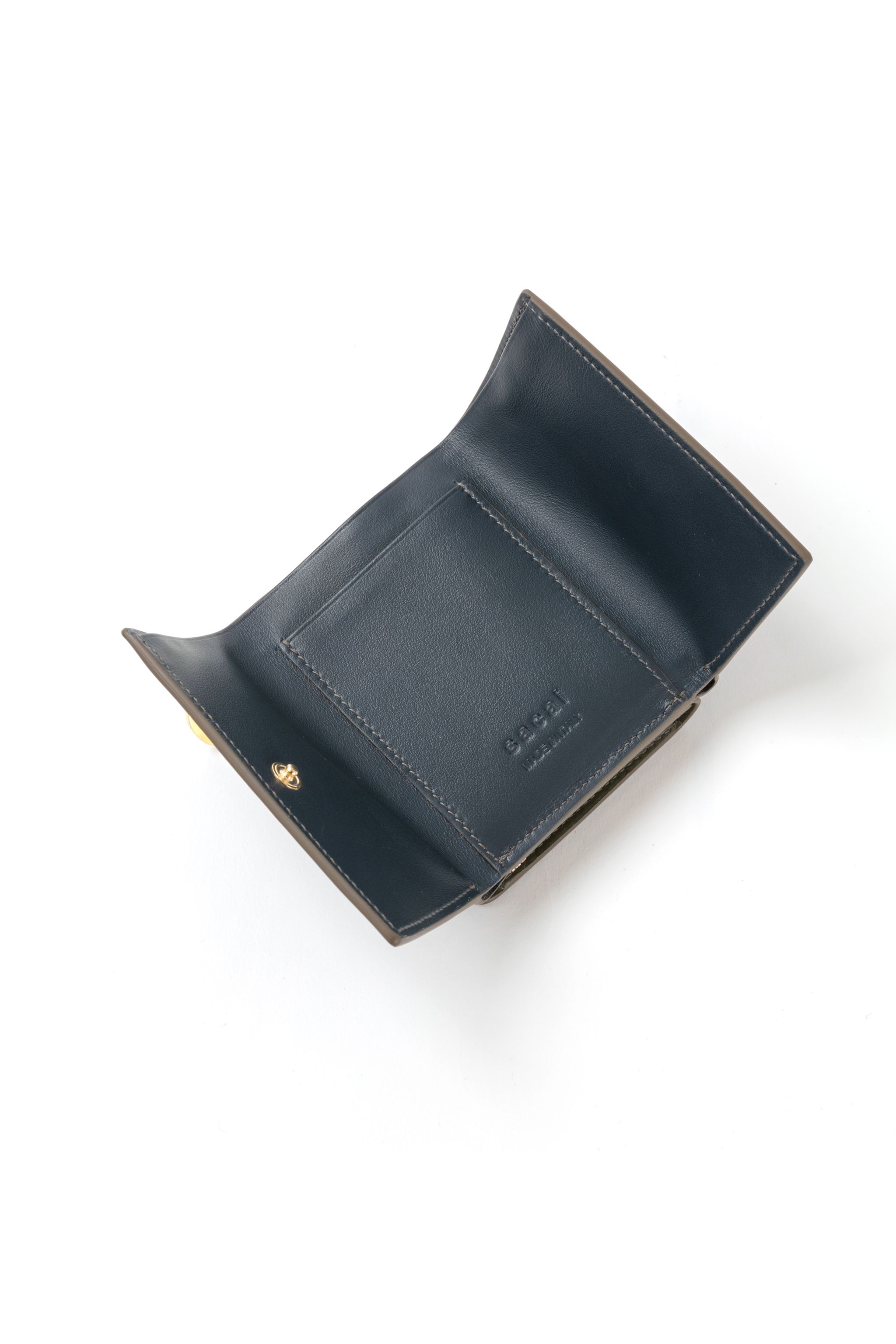 Bicolor Trifold Wallet - 3