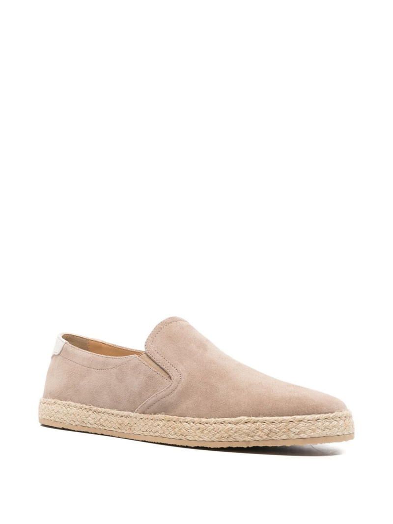 Brunello Cucinelli slip-on espadrille loafers outlook