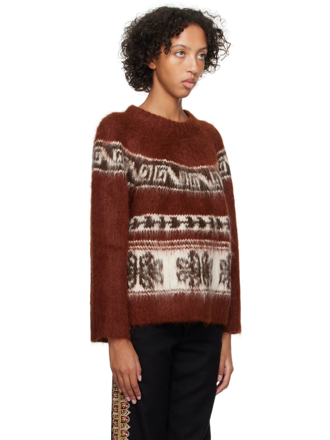 Brown Nobska Sweater - 2