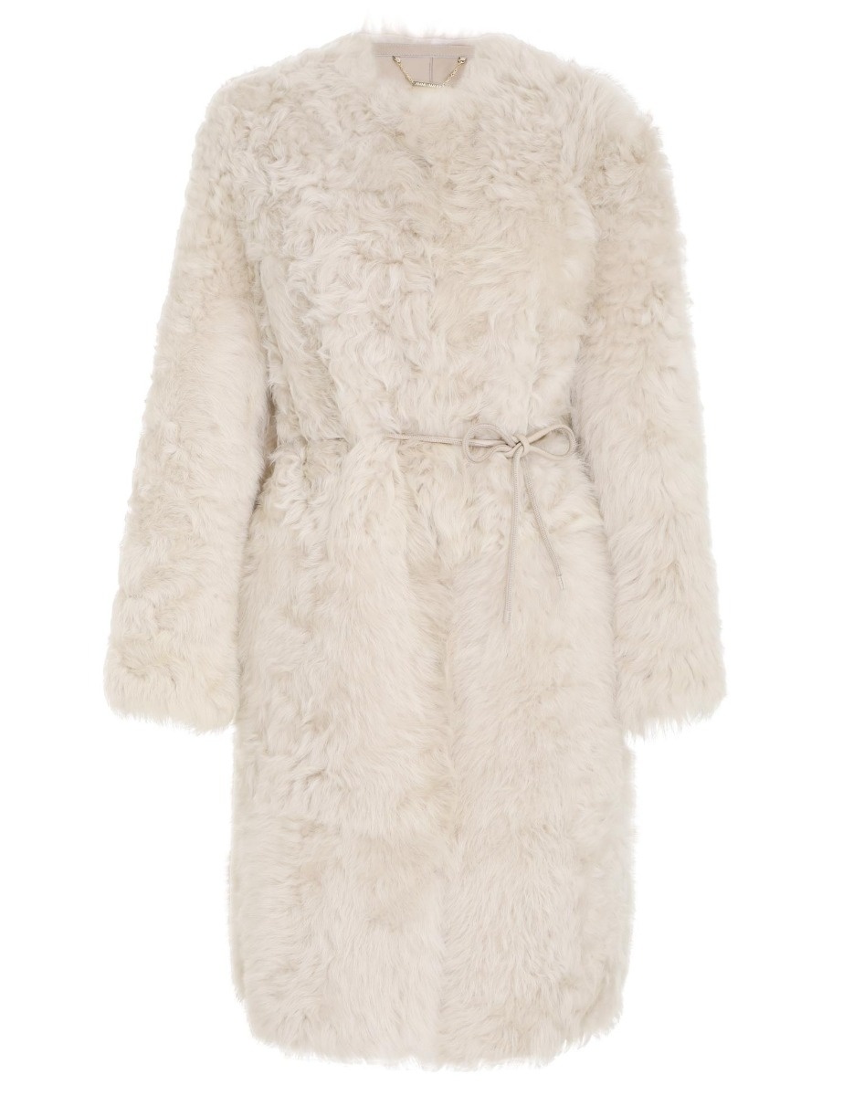 LUMINOSITY SHEARLING COAT - 1