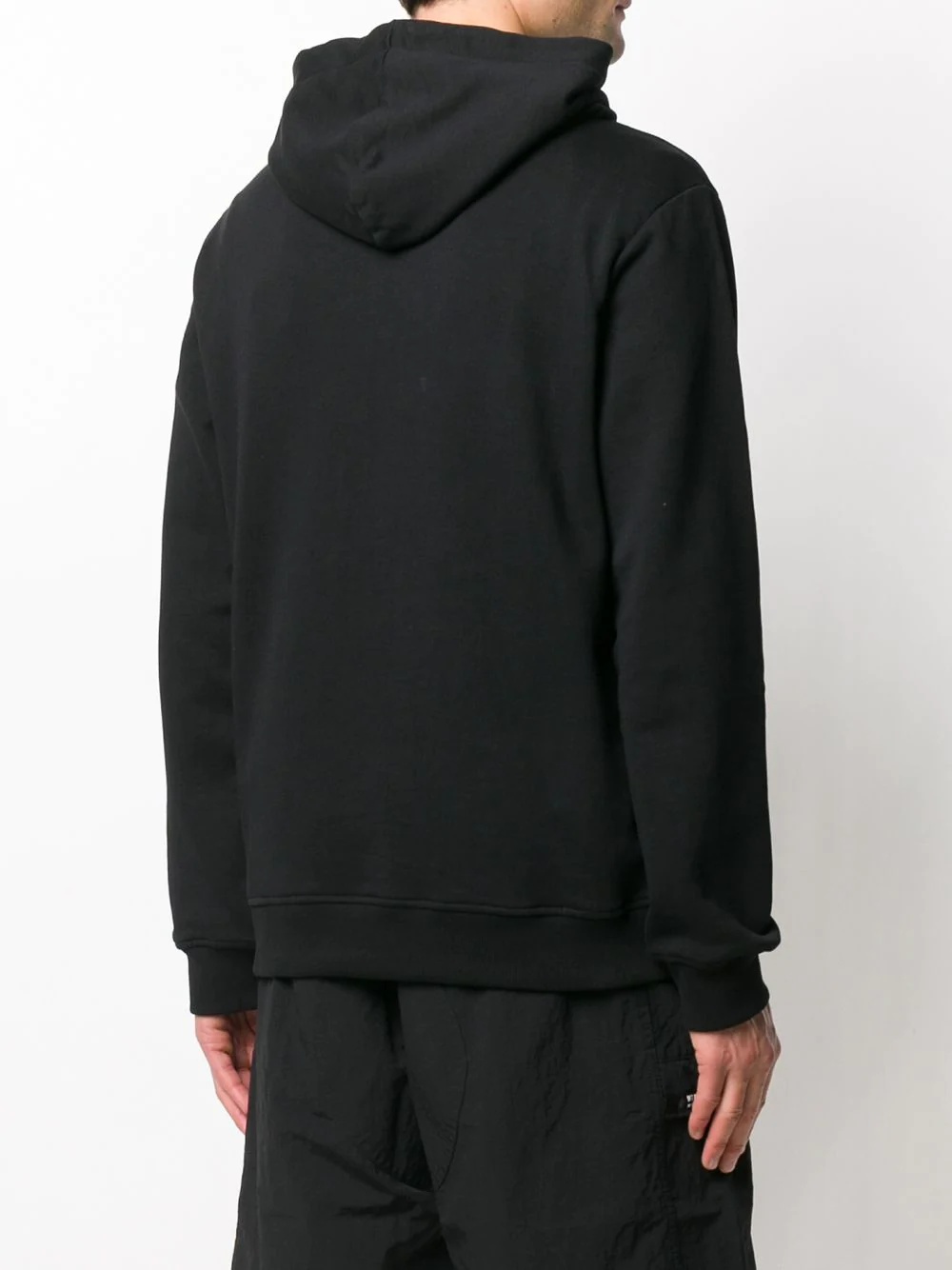 embroidered-motif hoodie - 4