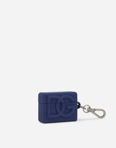 Dolce & Gabbana Rubber Airpods case with DG logo outlook