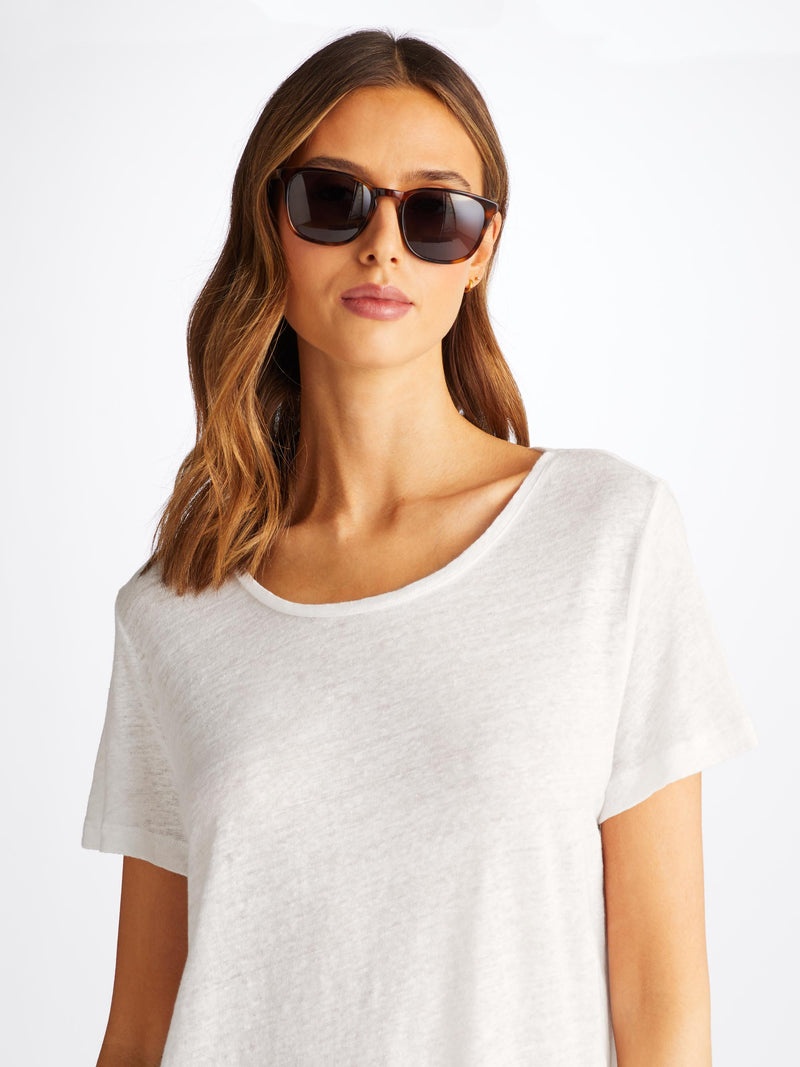 Women's T-Shirt Jordan Linen White - 7