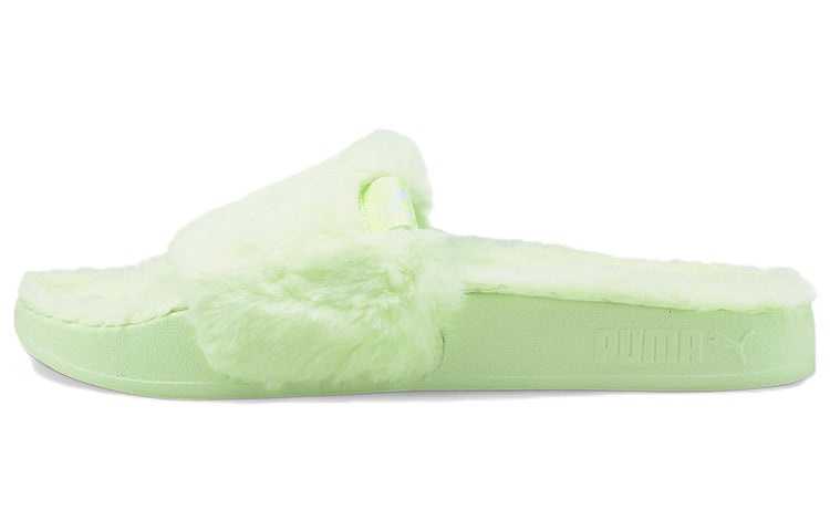 (WMNS) PUMA Leadcat 20 YLM Sports Slippers Green 385803-03 - 2