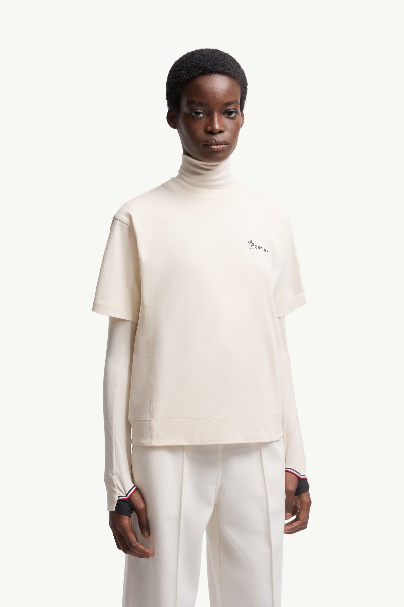 Embossed Logo Cotton T-Shirt - 3