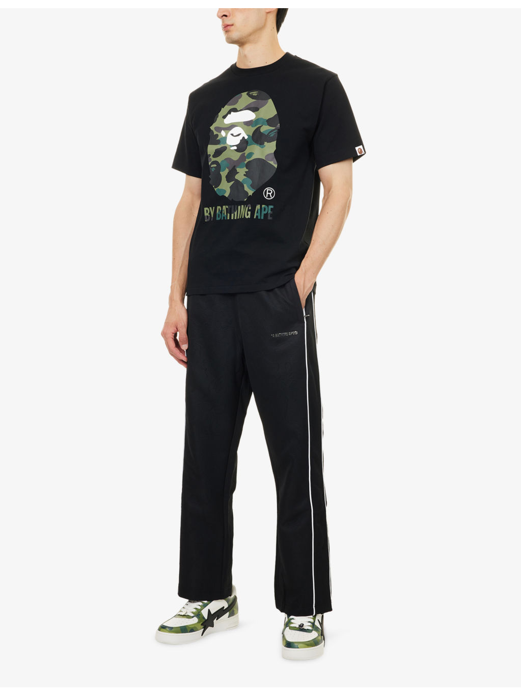 Camo Graphic-Print Cotton T-Shirt - 2