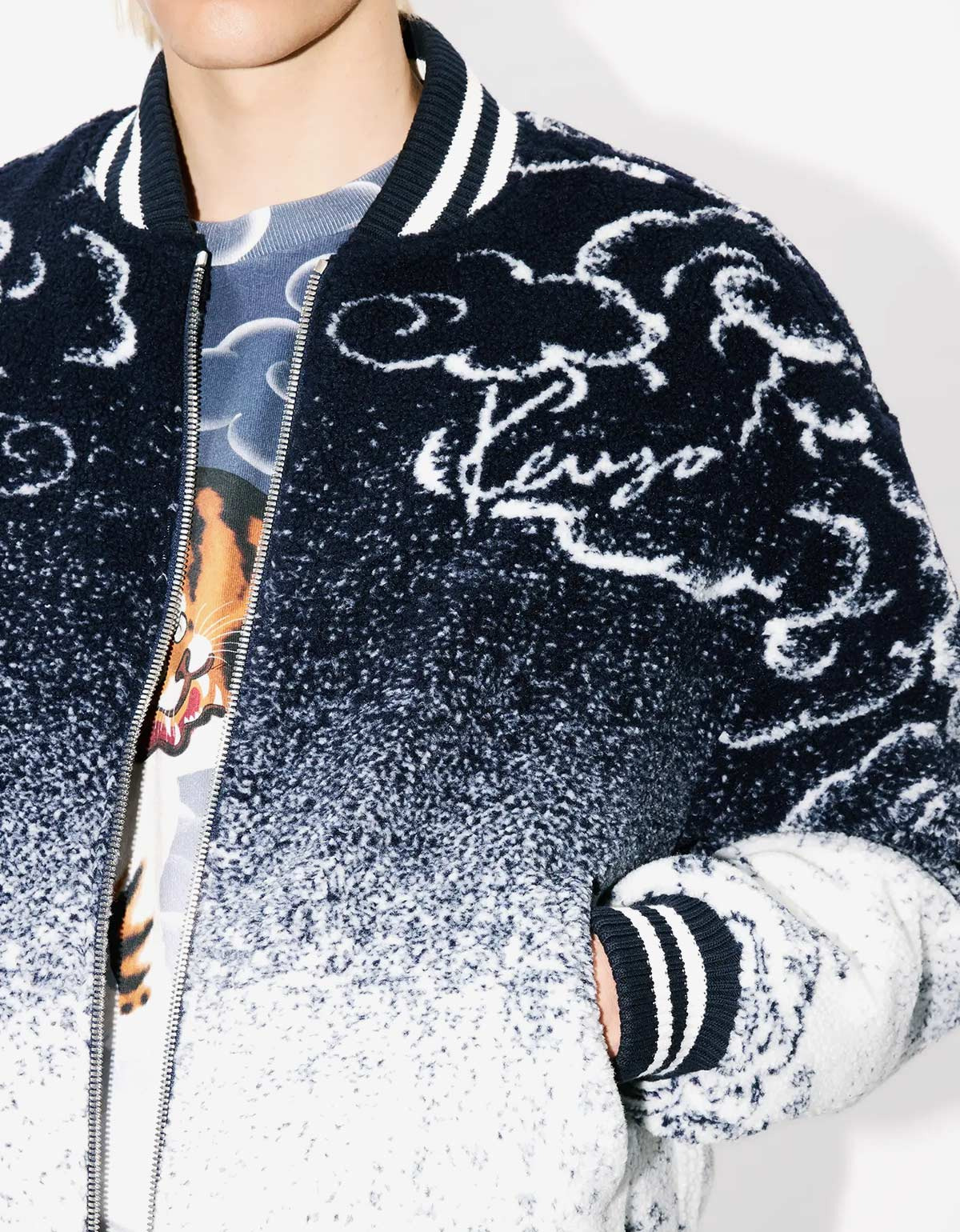 Kenzo Cloud Tiger Bomber Jacket - 5