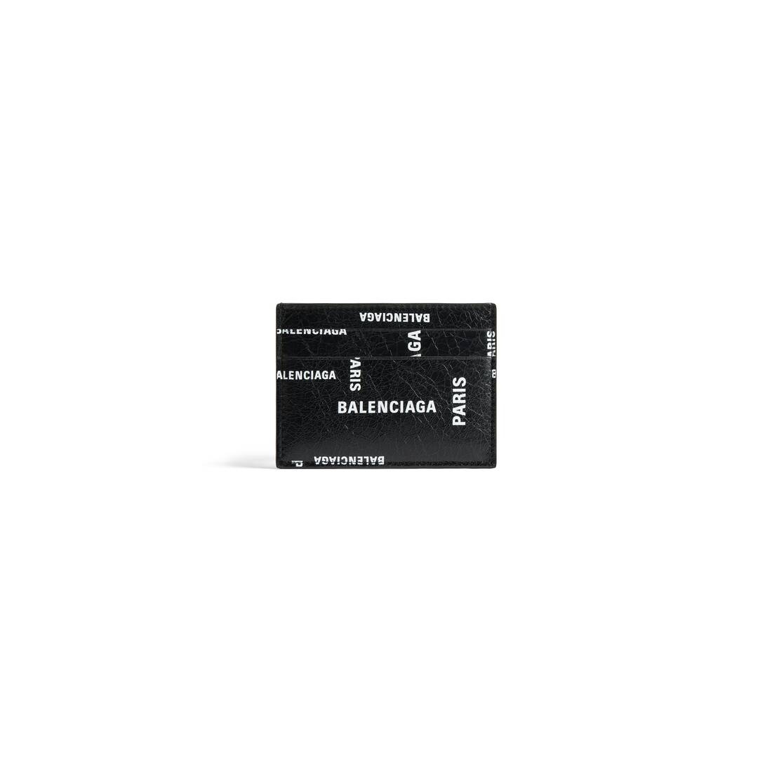 Men's Cash Card Holder Bal Paris Allover  in Black 1