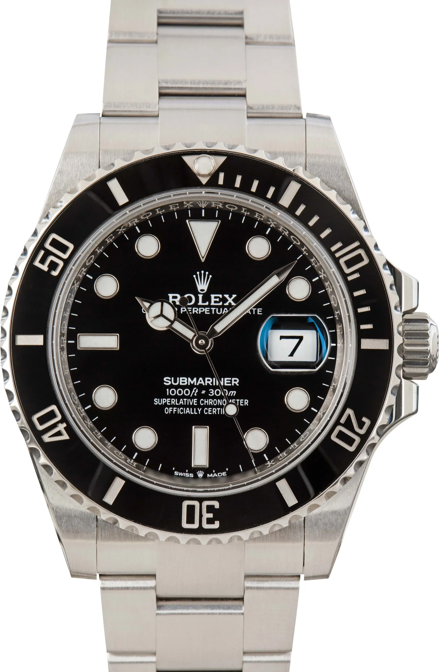 Used Rolex Submariner Steel 126610 Black Dial - 1