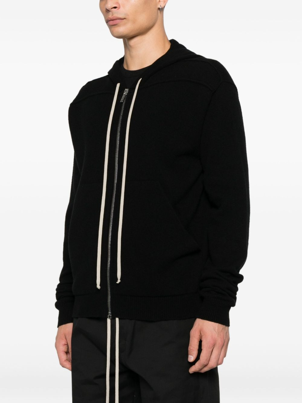 zip-up hooded jacket - 3