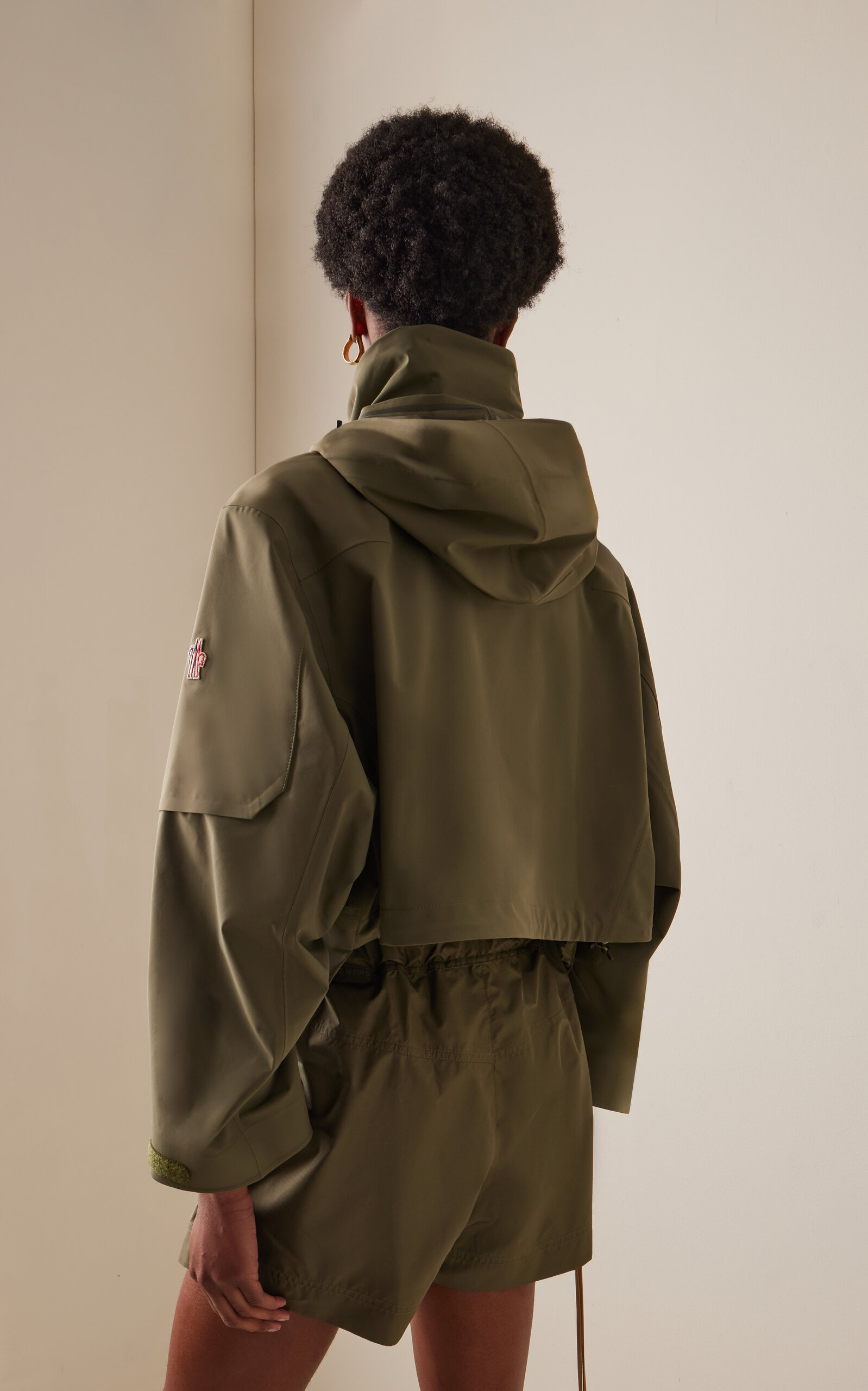 Kibira Hooded Shell Jacket green - 4
