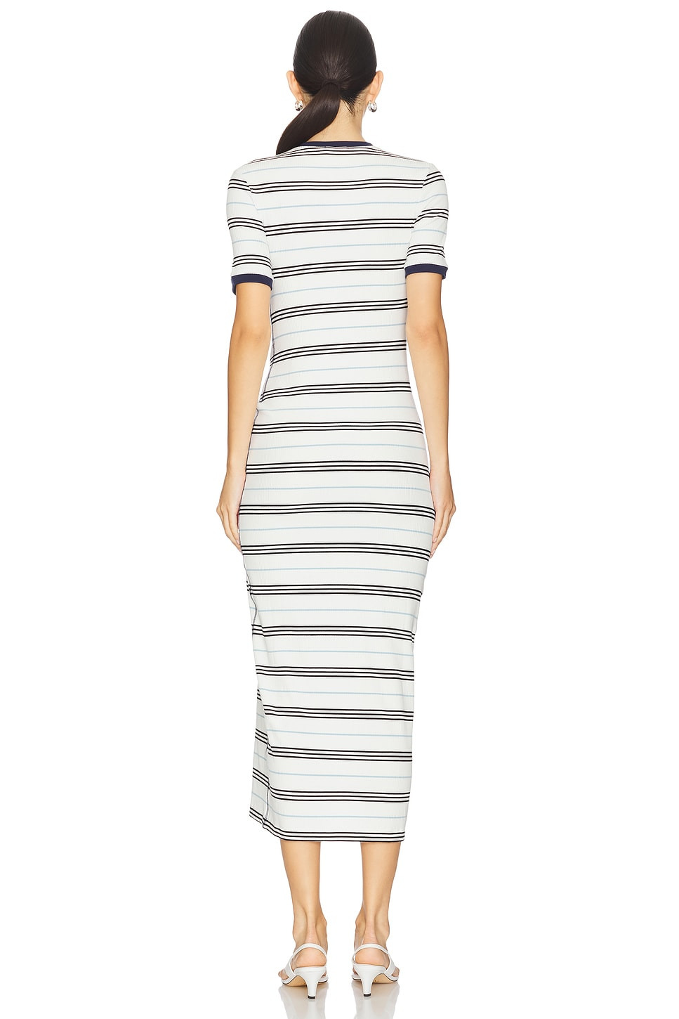 Shanna Short Sleeve Midi Dress - 4