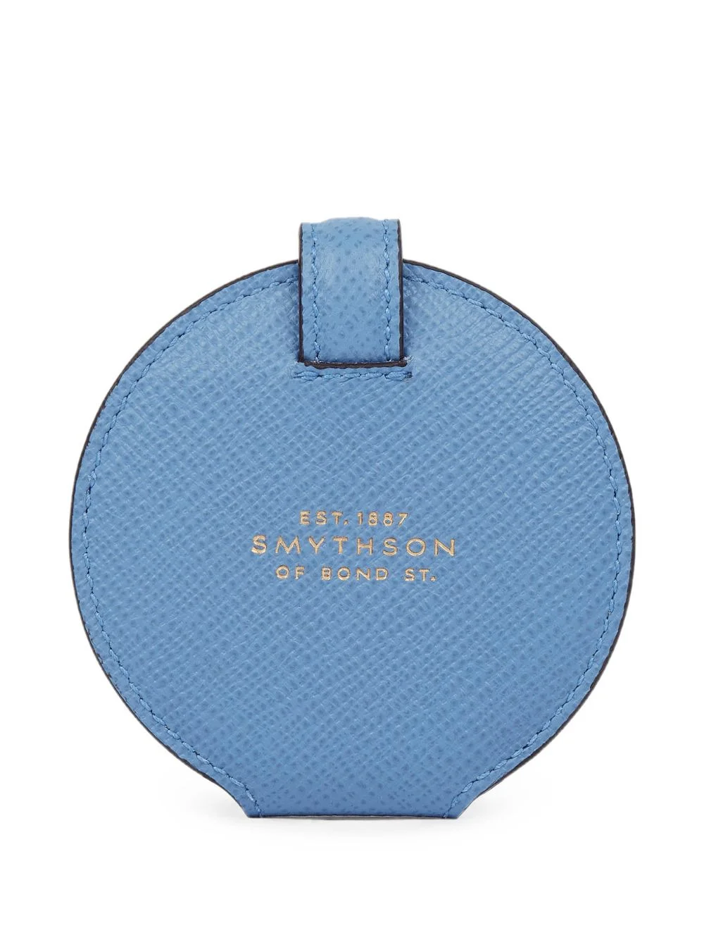 Panama leather pocket mirror - 1