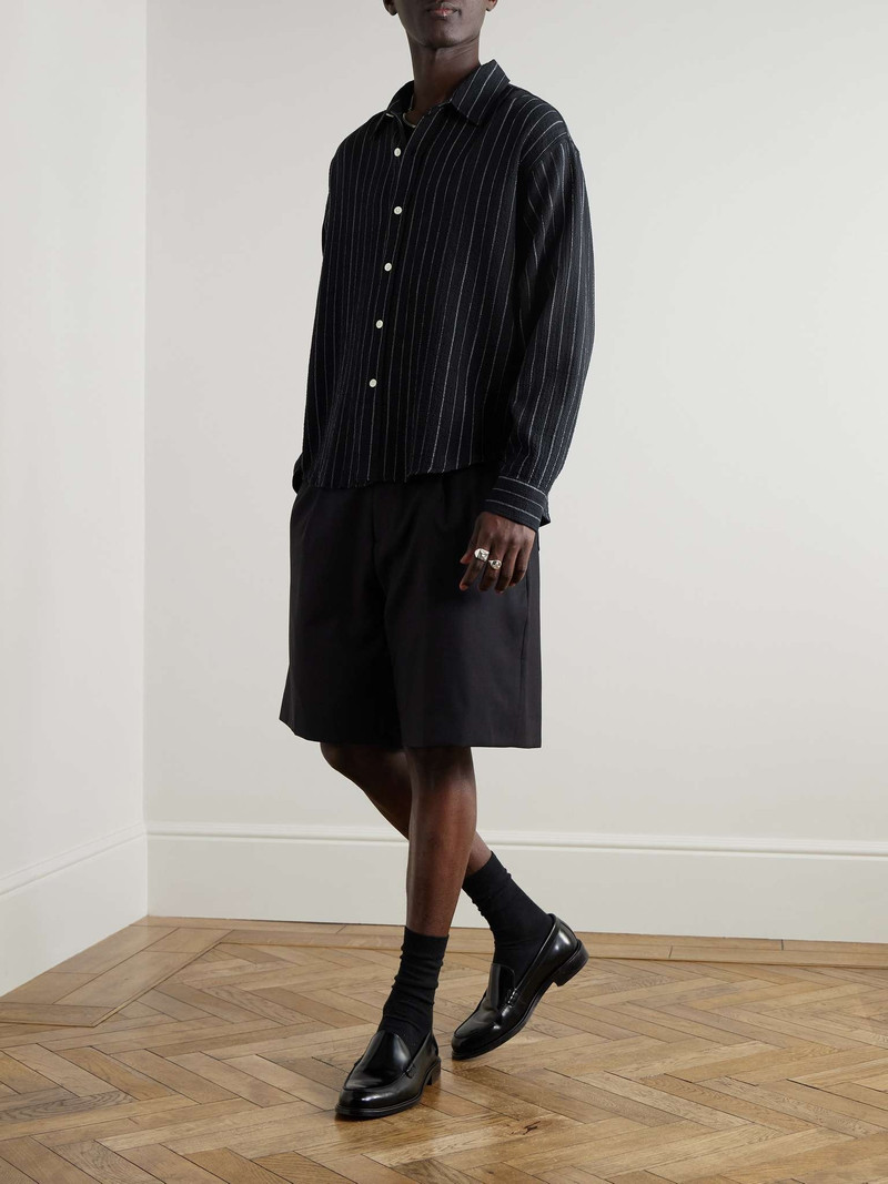 mfpen Vacation Striped Cotton-Blend Seersucker Shirt outlook