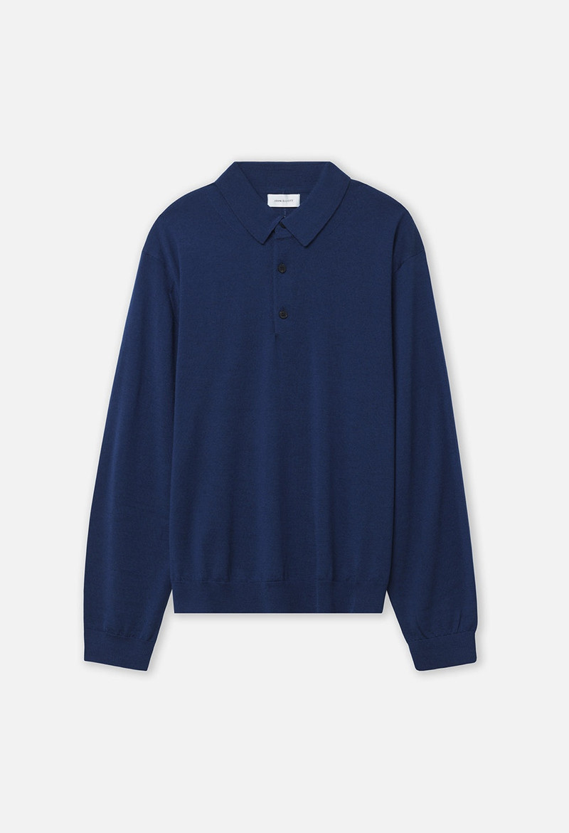 CASHMERE WOOL BLEND POLO 1