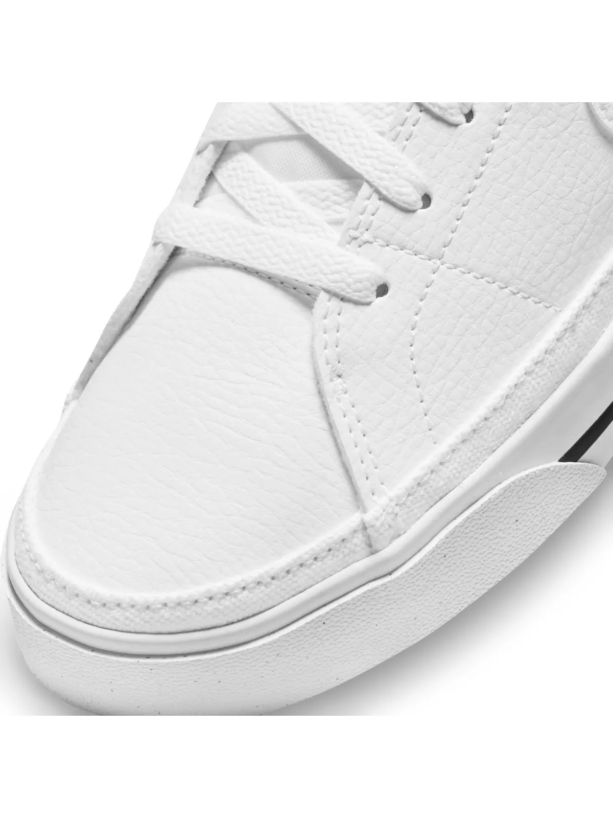 Court Legacy Next Nature "White/White/Black/Volt" Women's Shoe - 7