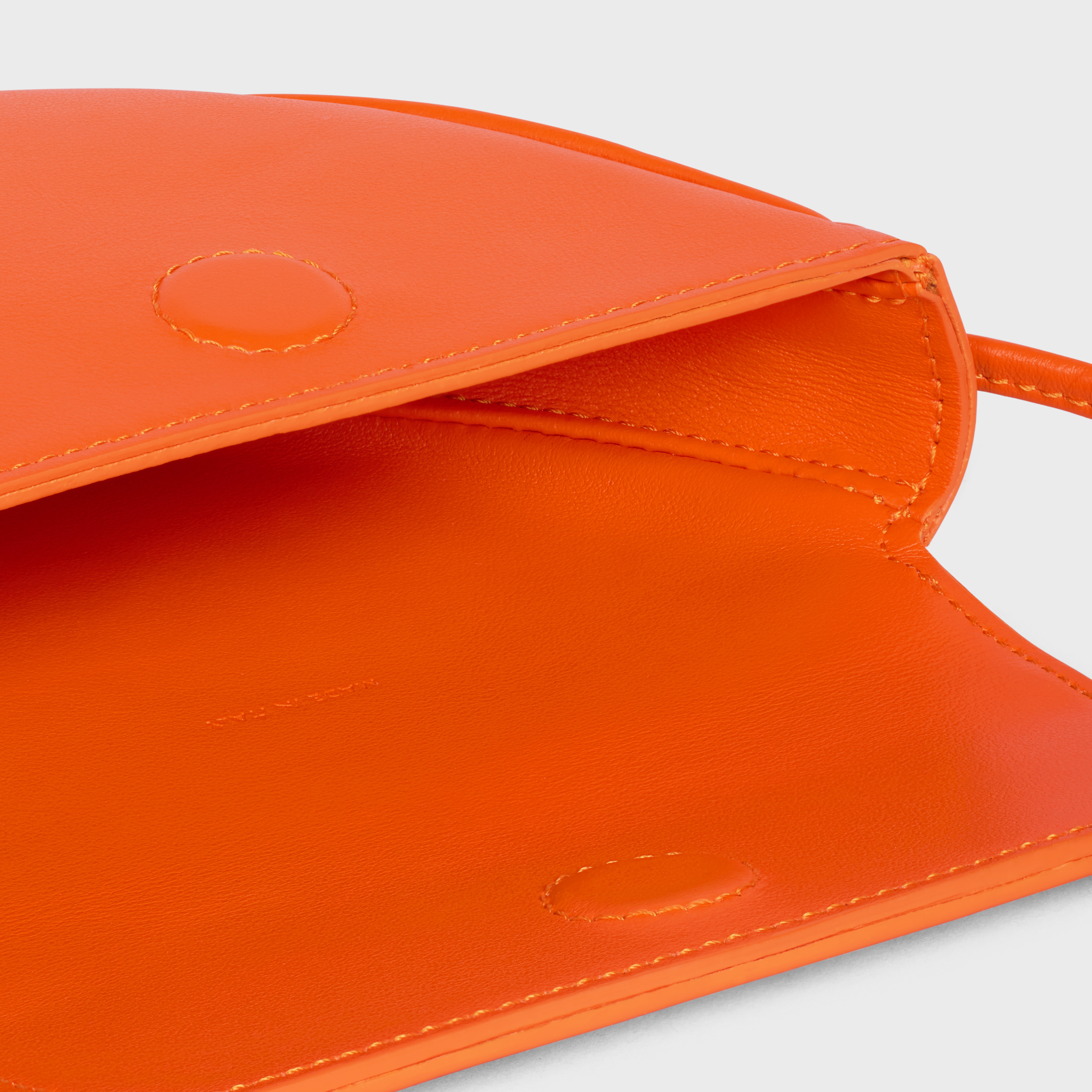 MINI TRIANGLE in smooth calfskin with celine print - 5