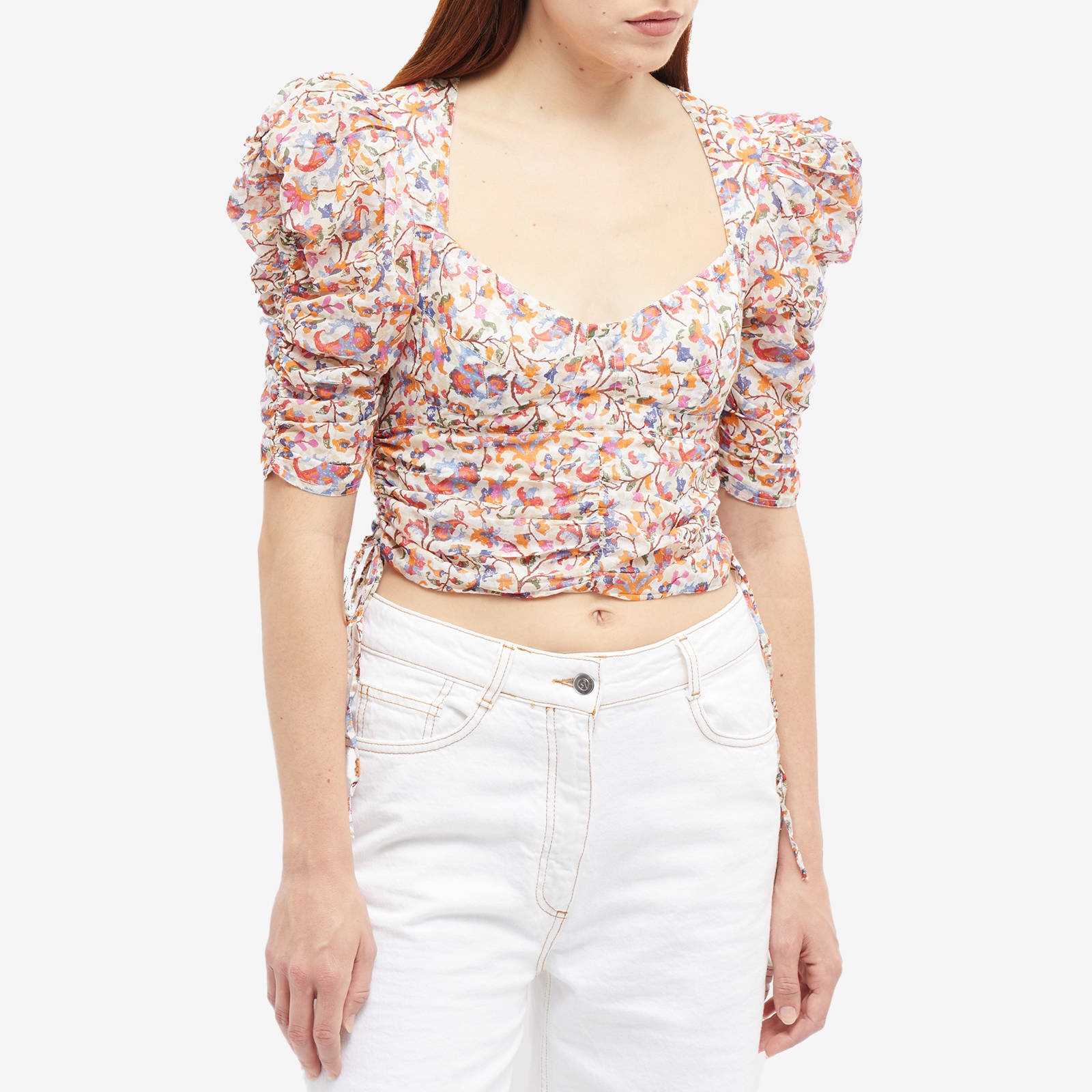 Isabel Marant Étoile Galaor Print Crop Top - 2