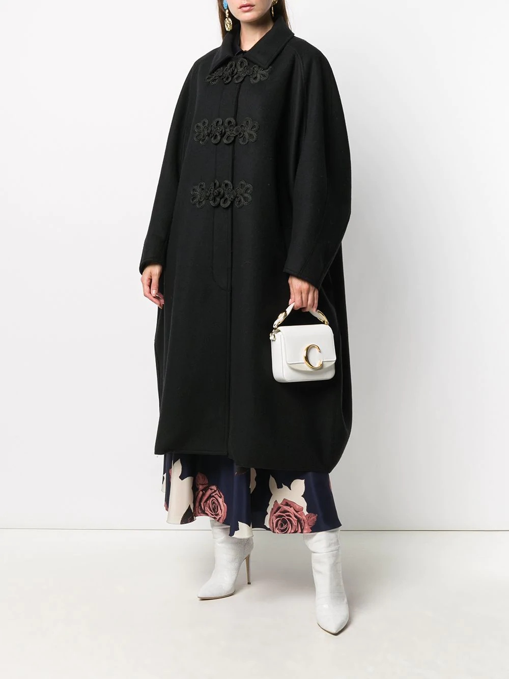 oversized wool coat - 2