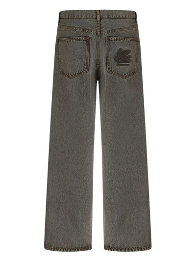 Etro Mid-rise straight jeans outlook