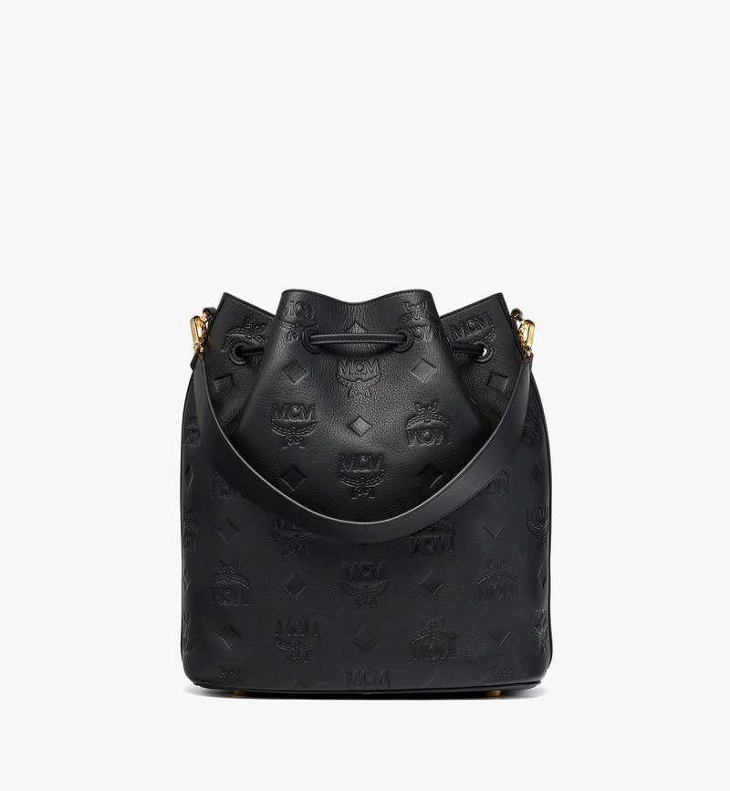 Dessau Drawstring in Embossed Monogram Leather 5