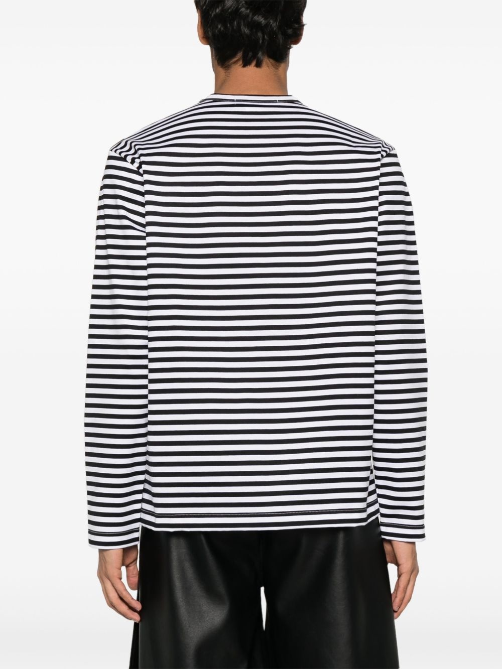 x Comme des Garçons striped T-shirt - 3