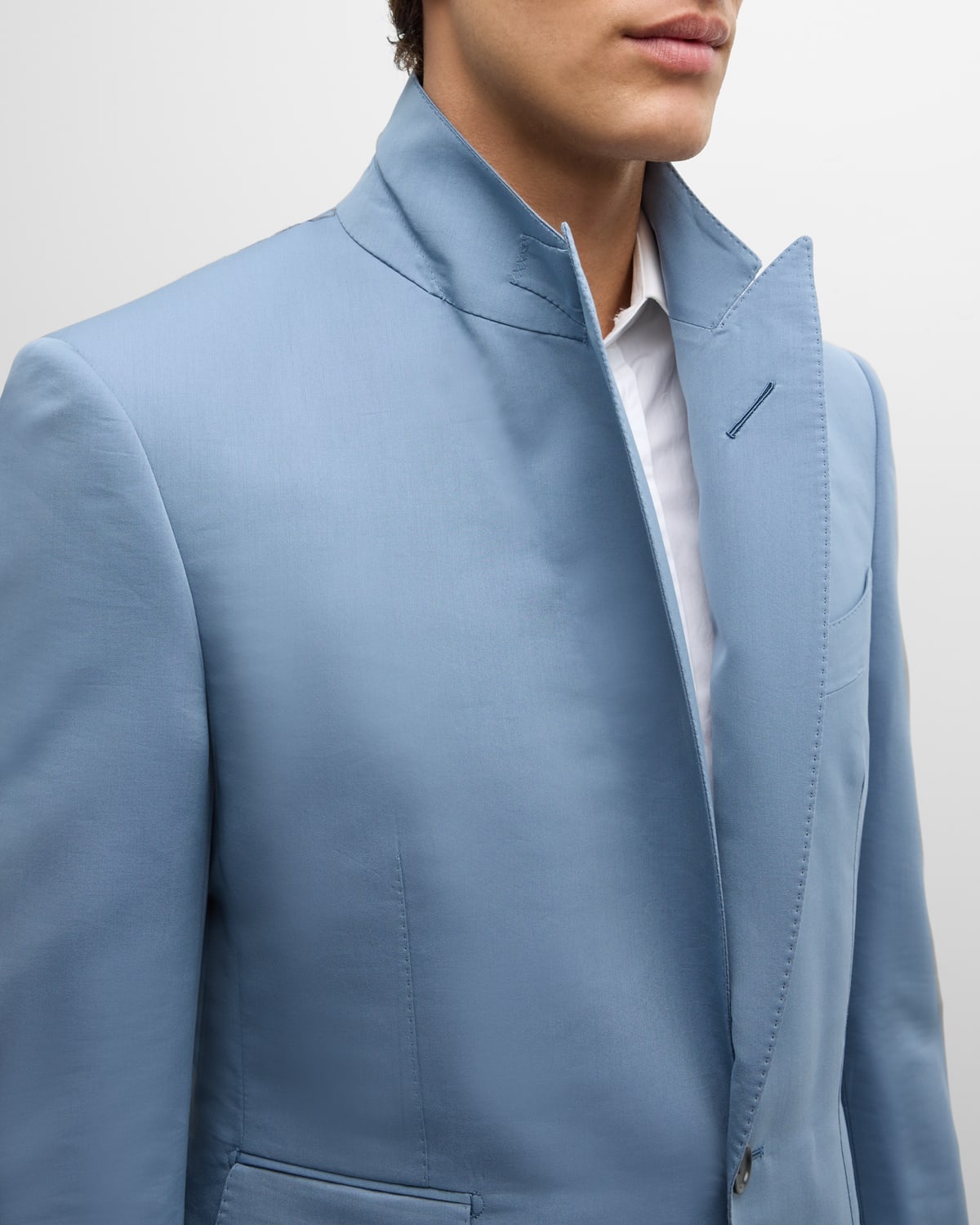 Men's Shelton Piece-Dyed Poplin Suit - 7