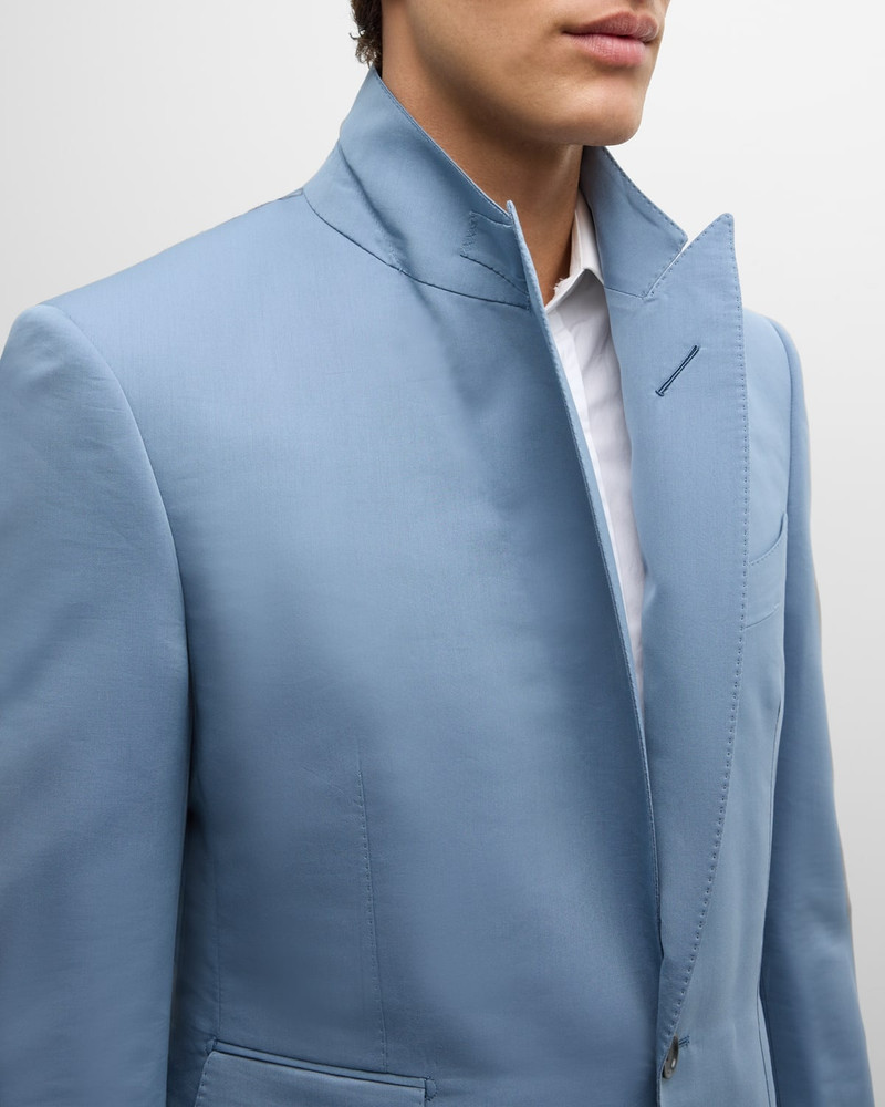 Men's Shelton Piece-Dyed Poplin Suit 7