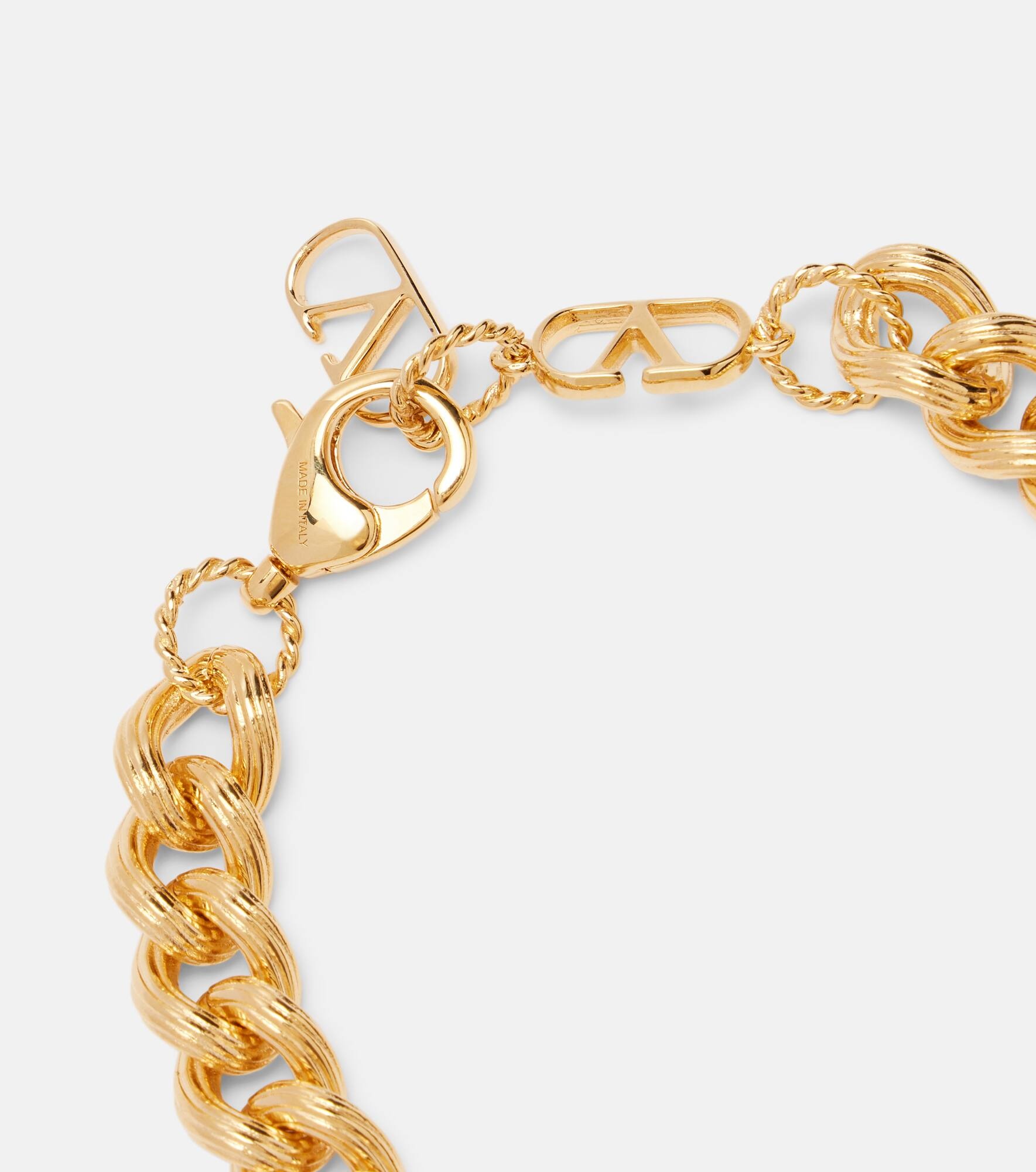 Coeur Royal VLogo charm bracelet - 2