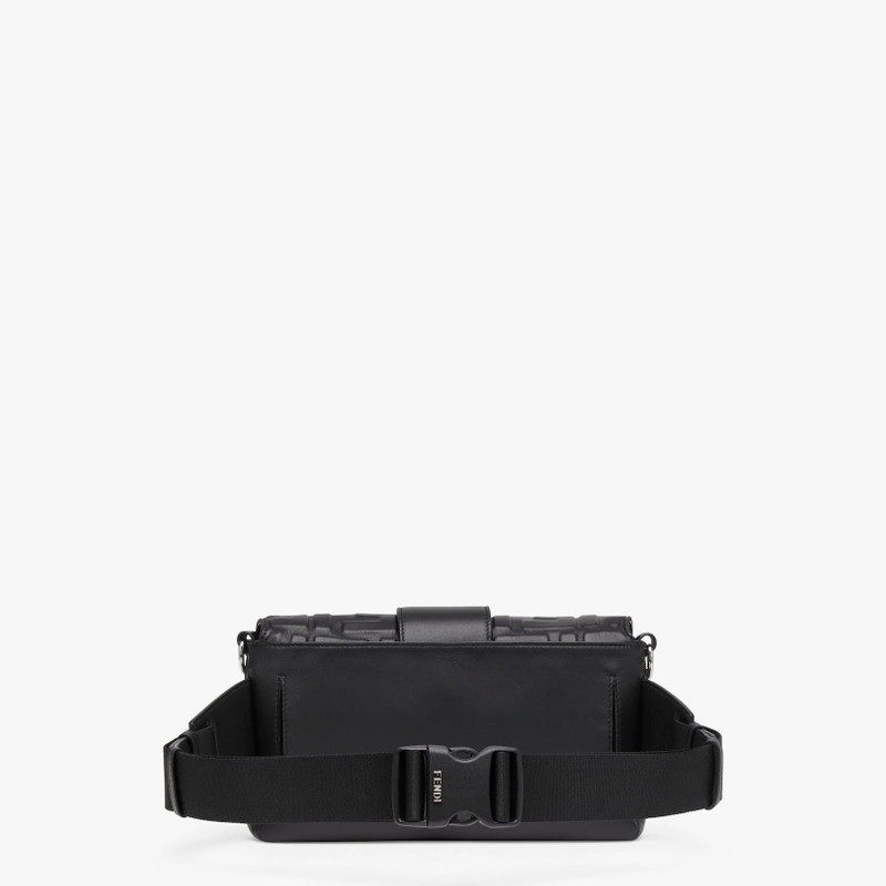 Black nappa leather bag 3