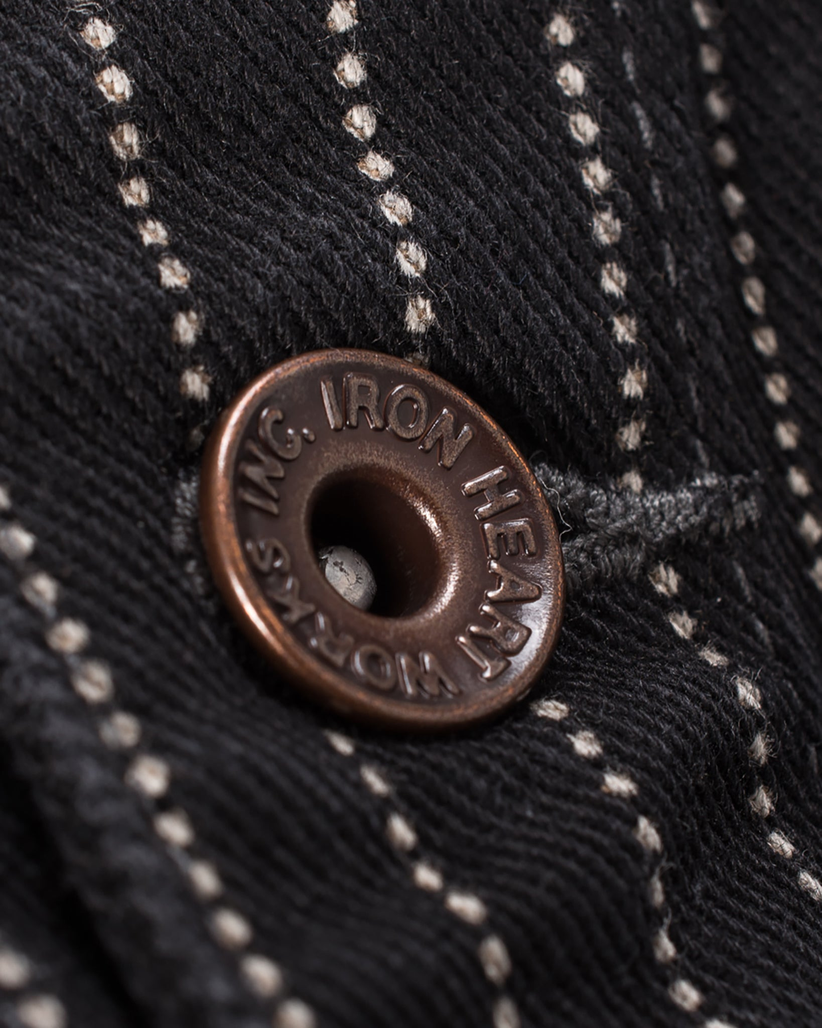 IHV-02-BLK 12oz Wabash/Duck Work Vest - Black/Black - 9