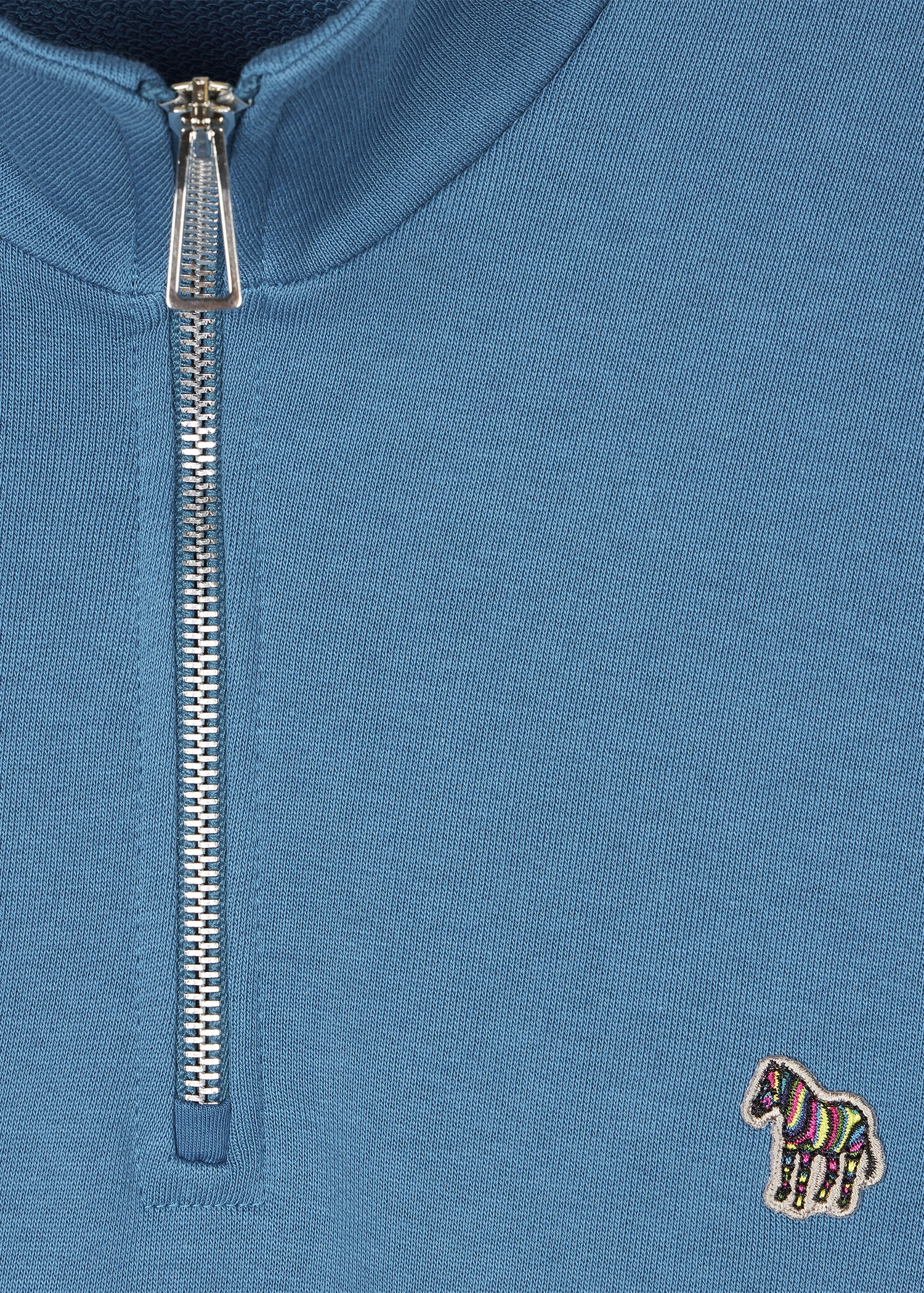 Blue Zebra Logo Zip-Neck Sweatshirt - 2