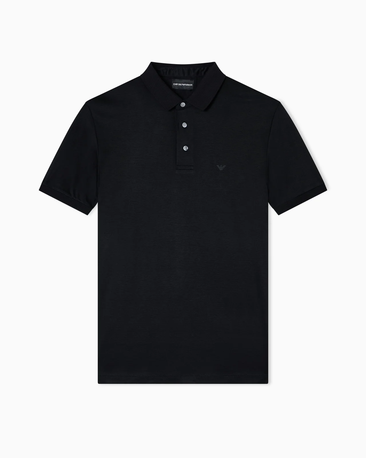 ASV Lyocell-blend jersey polo shirt - 1