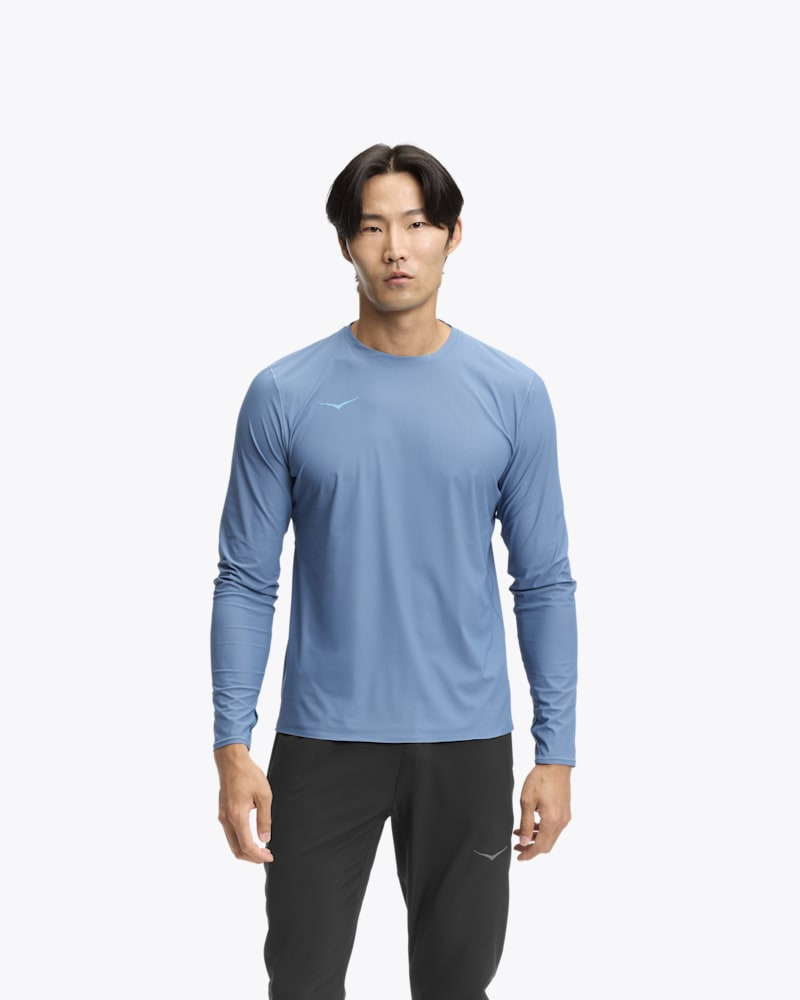 Men's Airolite Long Sleeve 2.0 Shirt in Foggy Night - 1