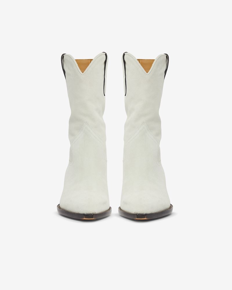 DAHOPE SUEDE COWBOY BOOTS - 4