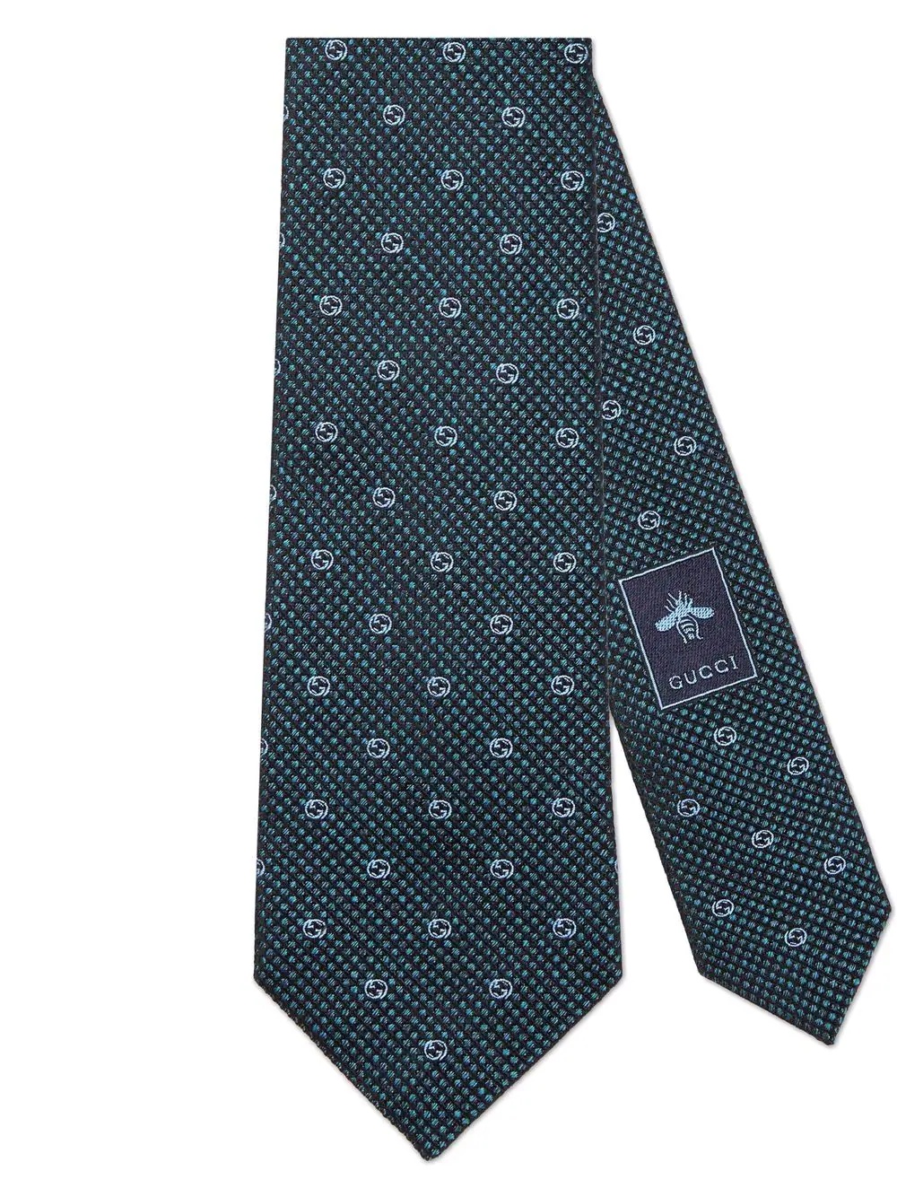 Interlocking G jacquard tie - 1