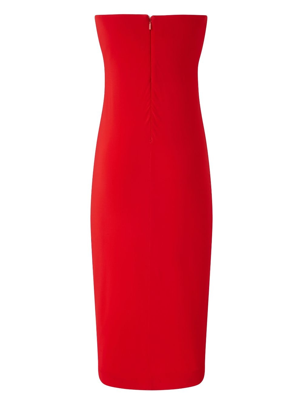 strapless mini dress - 2