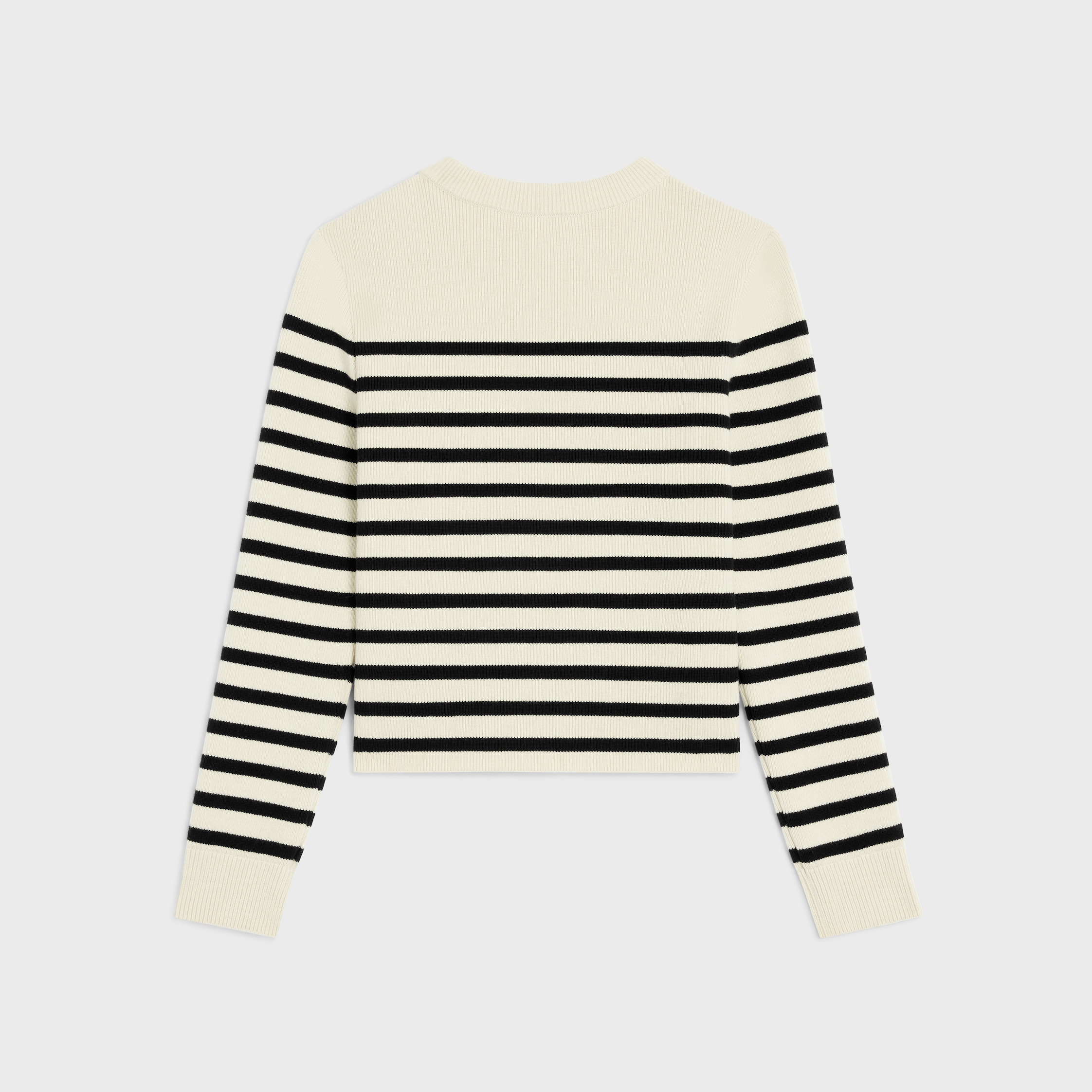 crew neck sweater IN wool cashmere - 2