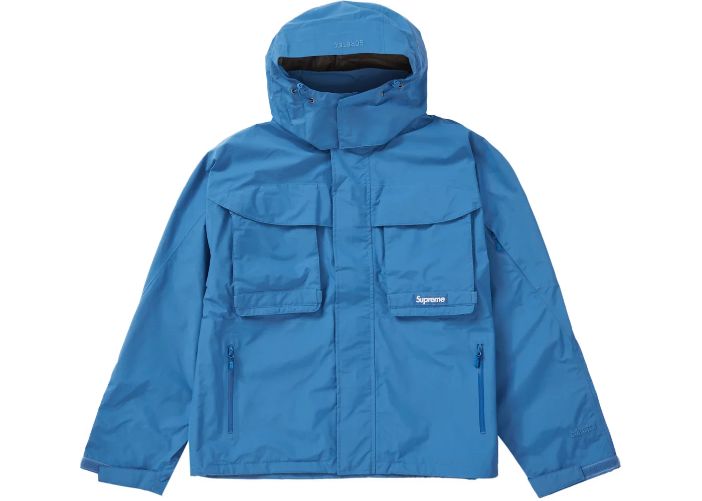 Supreme GORE-TEX PACLITE Lightweight Shell Jacket Blue - 1