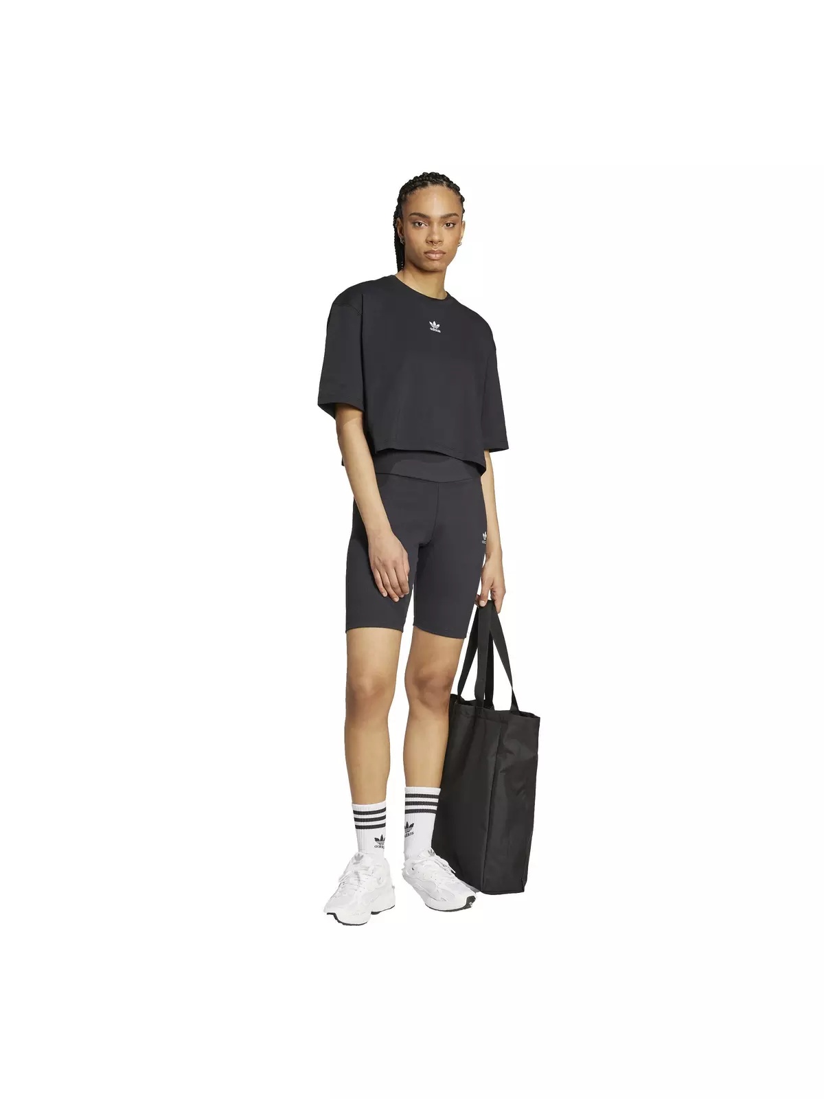 Originals Women's Essentials Crop T-Shirt -Black - 5