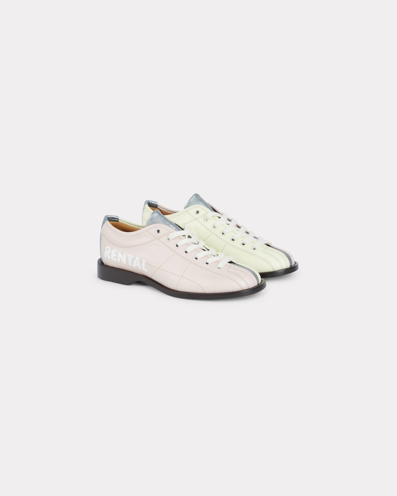 'KENZO Striker' bowling derbies in leather 4