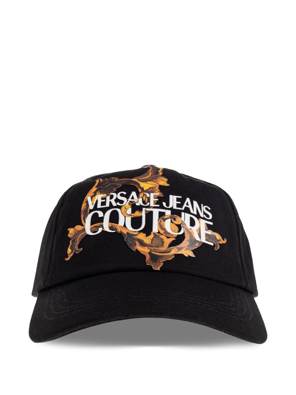 baroque-print baseball cap - 1