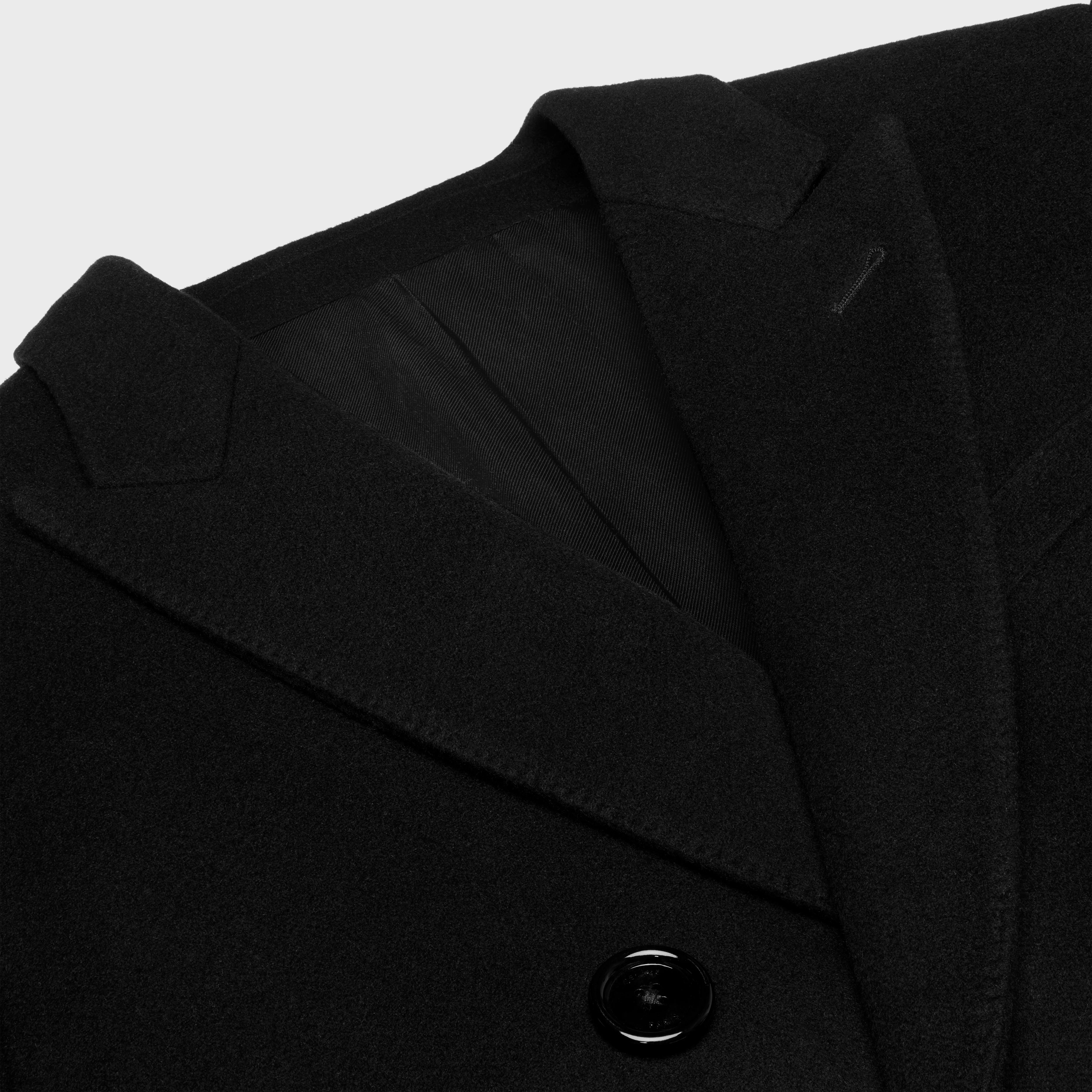 double face cashmere overcoat - 3