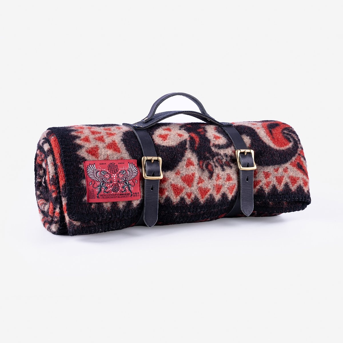 IHxIF-01 Iron Heart x Indigofera Friendship Blanket - 1