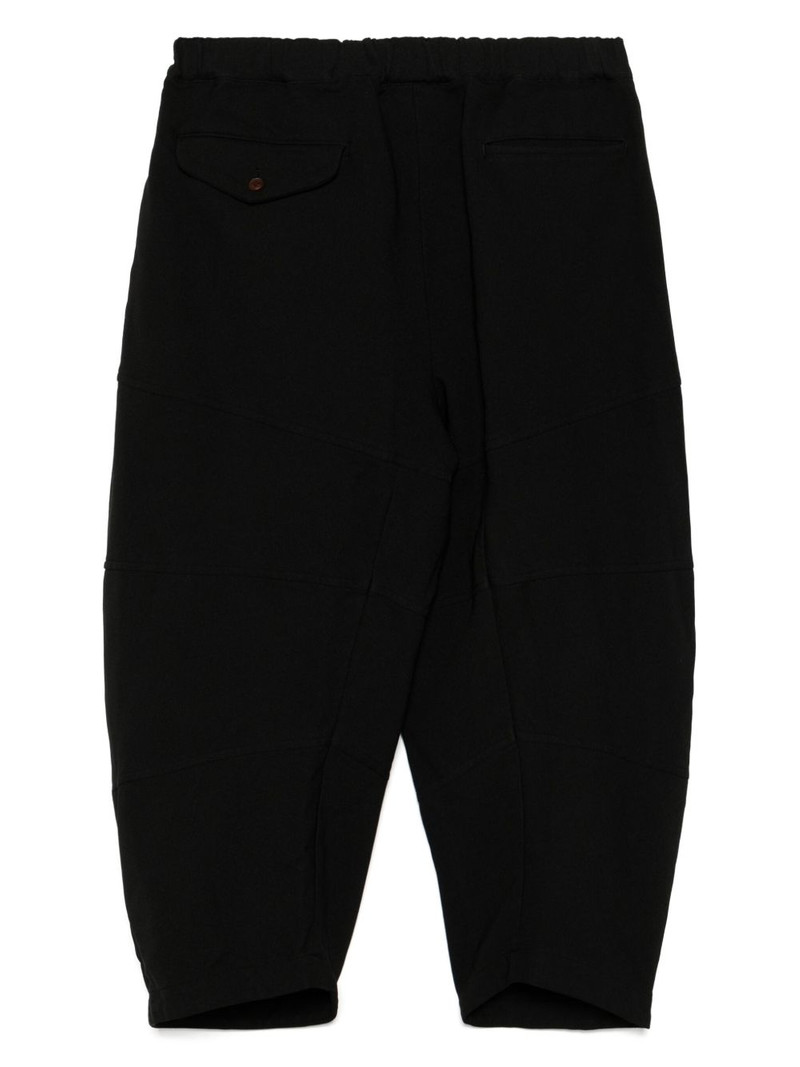 BLACK COMME des GARÇONS cropped balloon trousers outlook