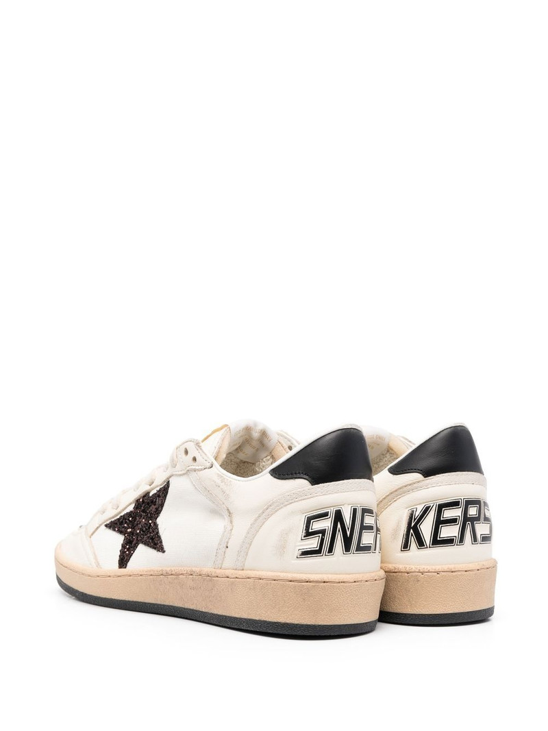 star-patch lace-up sneakers 3