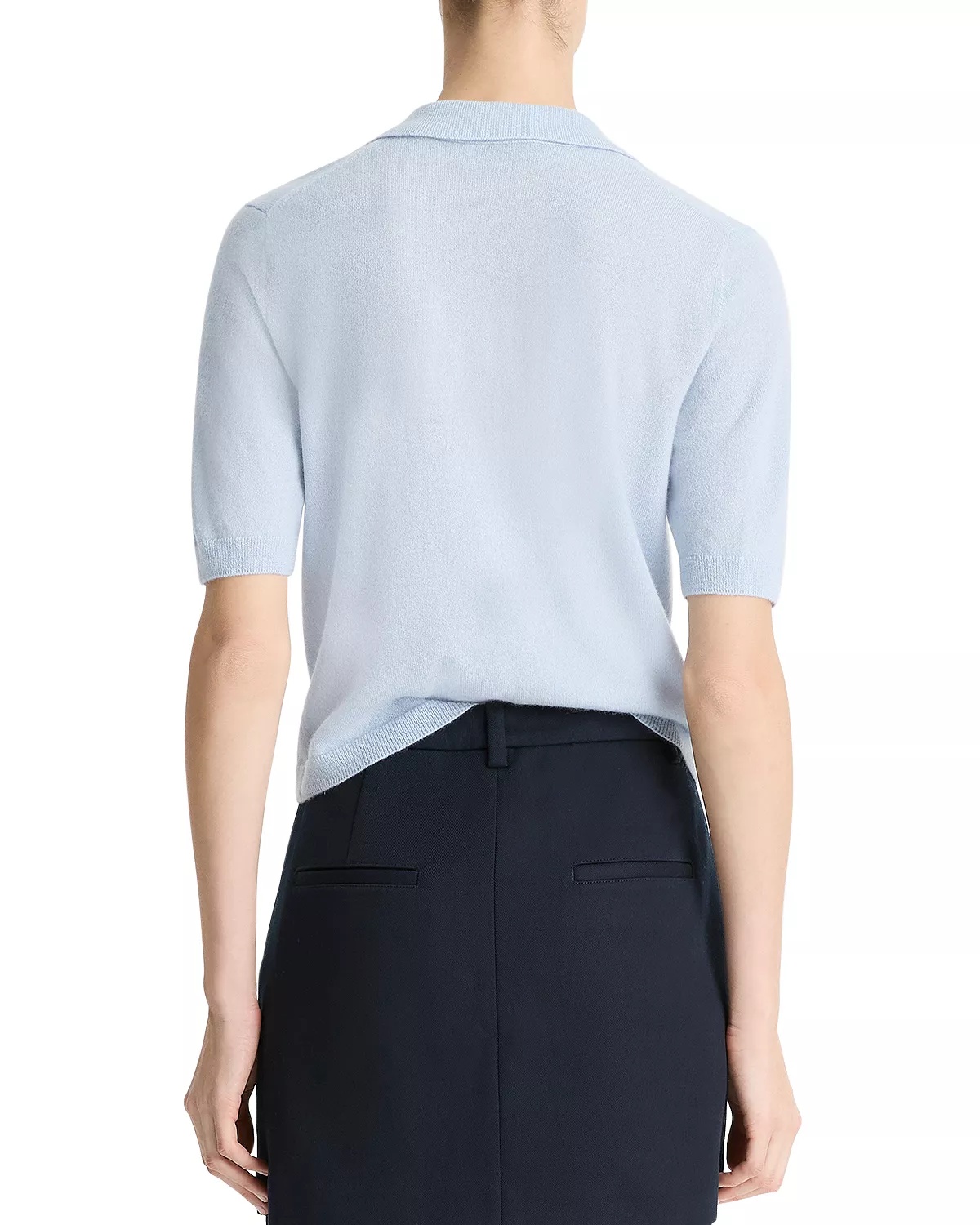 Silk Short Sleeve Polo Shirt - 4