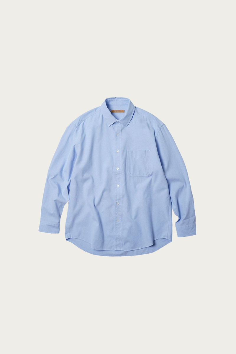 OG Oversized Oxford Shirt - Blue 1
