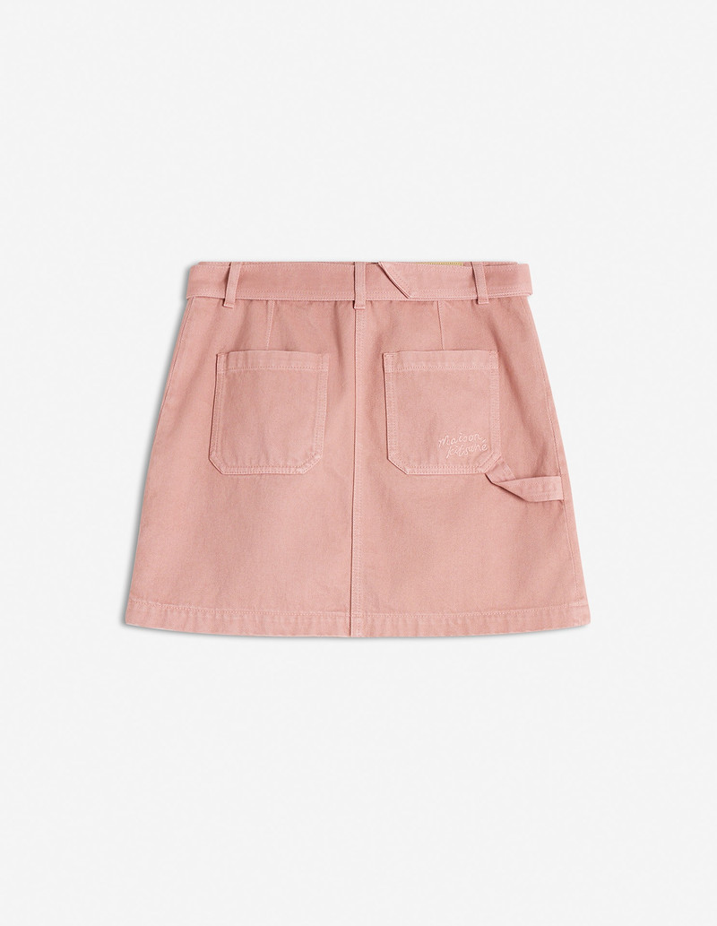 BELTED UTILITY MINI SKIRT 6