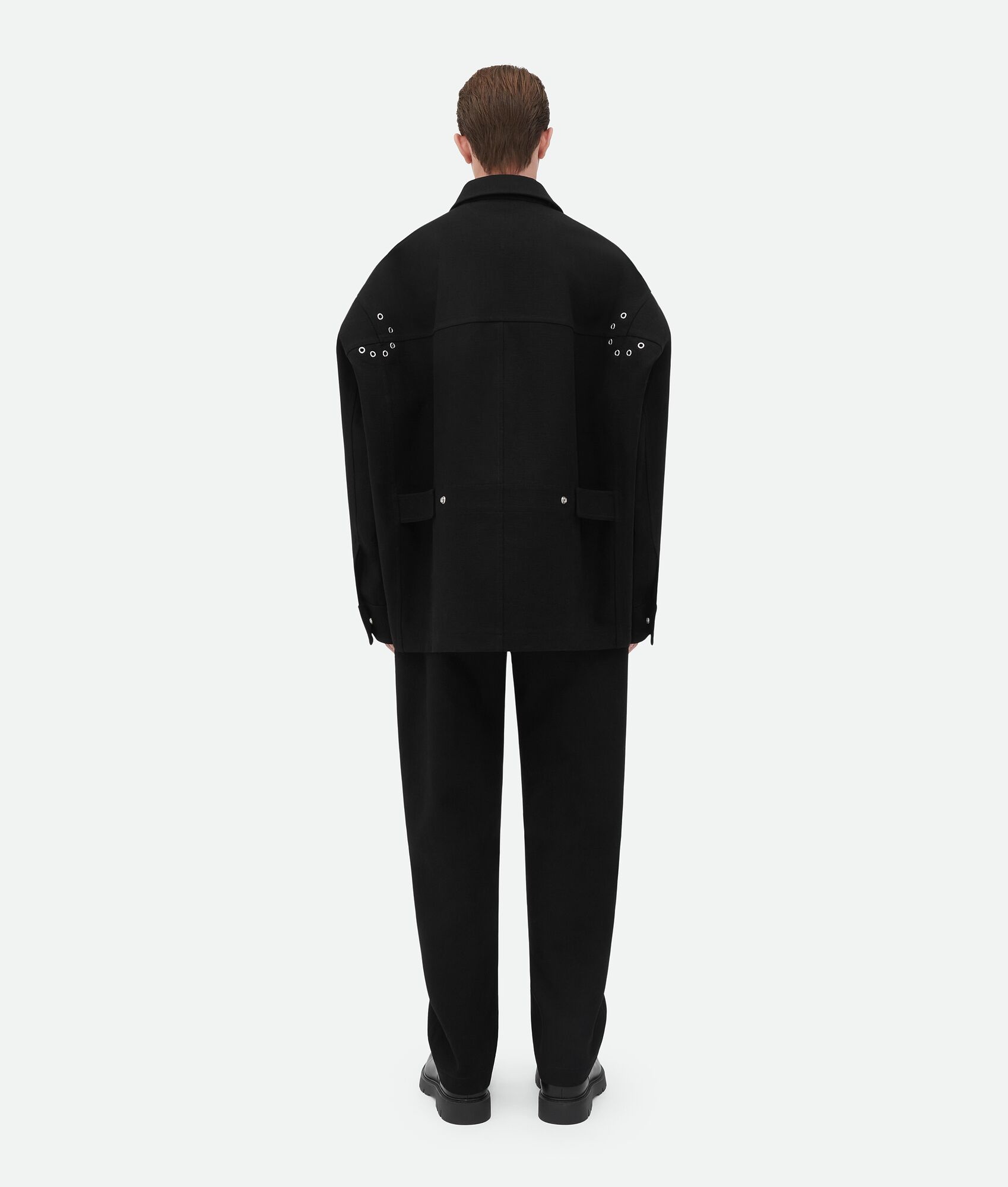 Bonded Cotton Wool Blouson - 3